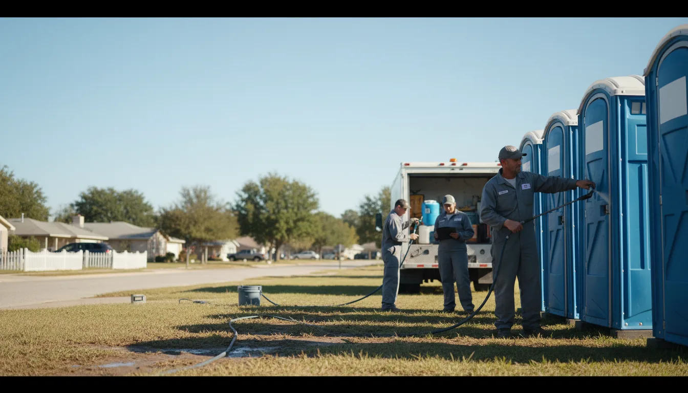 Long-Term Portable Toilet Rental in Day, FL near me